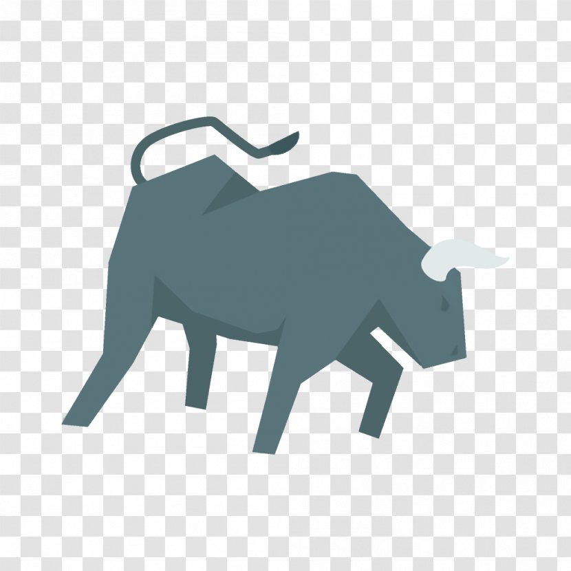 Bull Bovine Boar Logo Ox - Working Animal Livestock Transparent PNG