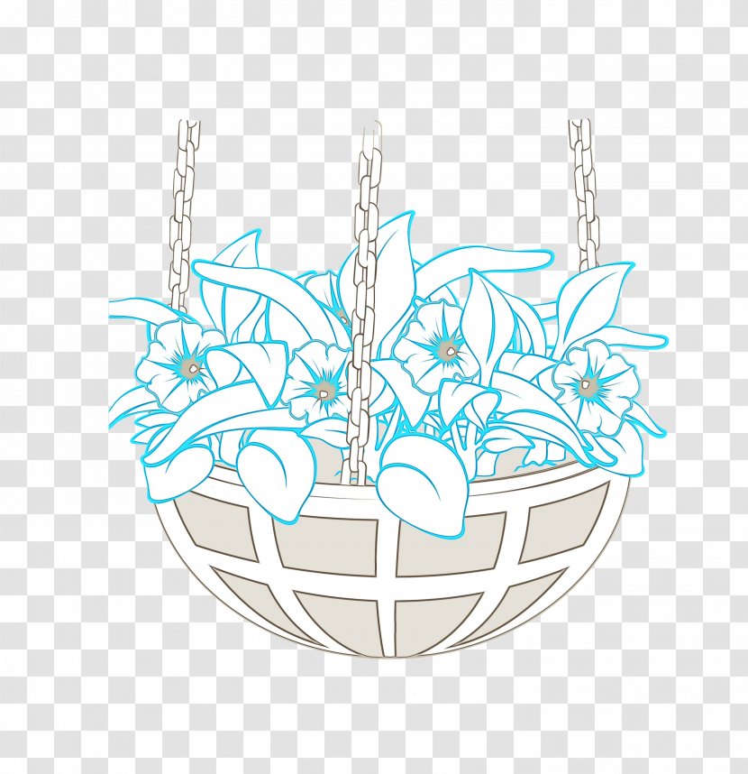 Clothing Accessories Turquoise - Drawing Plant Transparent PNG