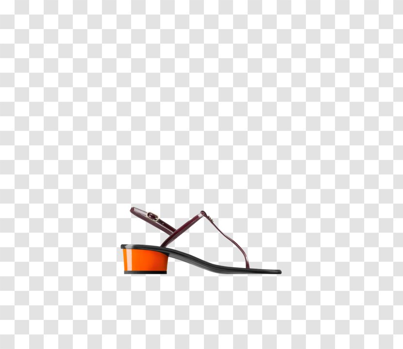 Shoe Line Font - Orange Transparent PNG