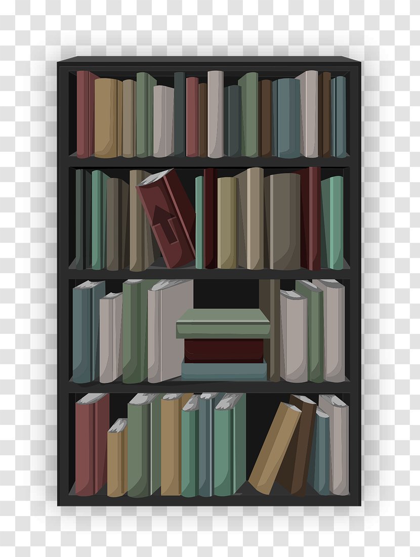 Table Bookcase Shelf Clip Art - Shelving - Bookshelf Cliparts Transparent PNG