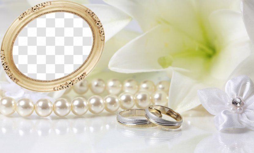 Wedding Invitation Desktop Wallpaper High-definition Television - Ring - Pearls Transparent PNG