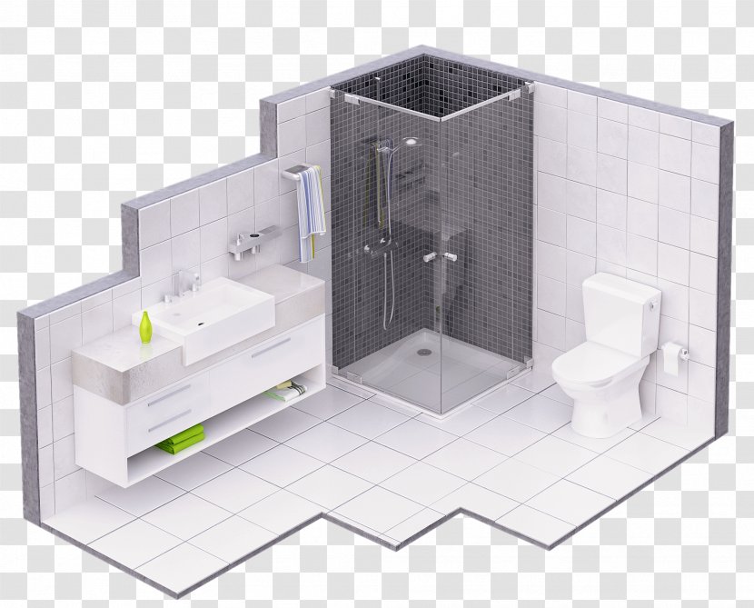 Bathroom Water Shower Toilet - Solution - Banheiro Transparent PNG
