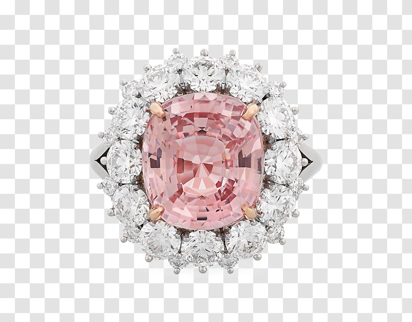 Pink M Sapphire Diamond - Jewellery Transparent PNG