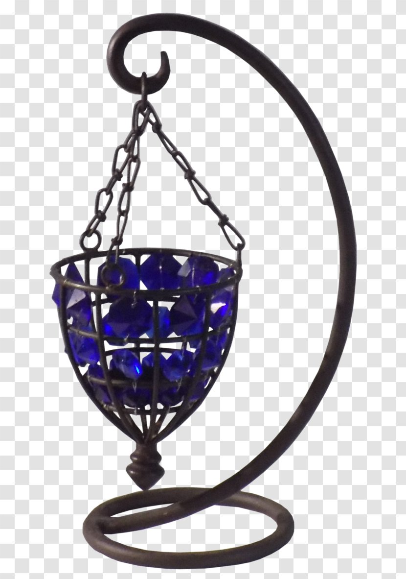 Cobalt Blue DeviantArt Necklace Candlestick - Candle - Lantern Transparent PNG