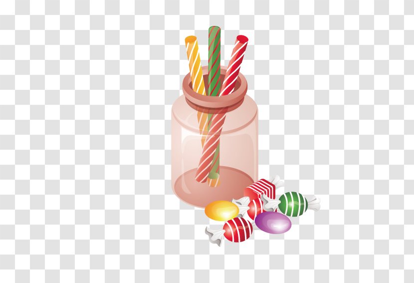 Stick Candy Bonbon Christmas - Dessert - Color Transparent PNG