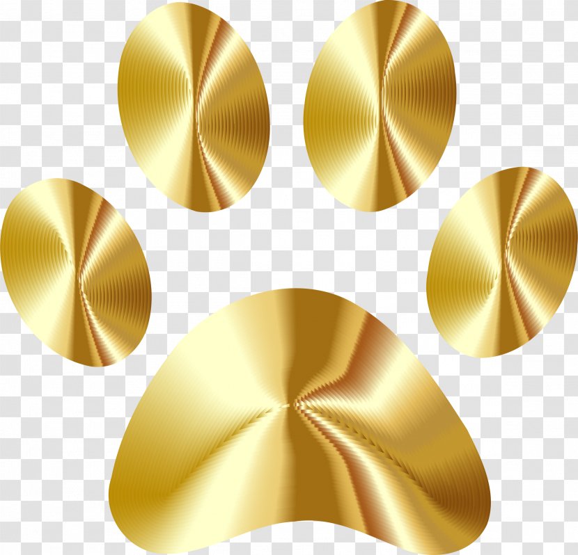 Dog Felidae Paw Clip Art Cat - Yellow Transparent PNG