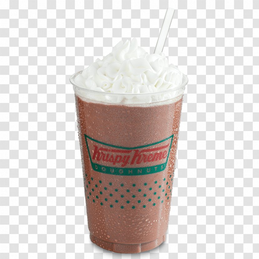Coffee Caffè Mocha Donuts Krispy Kreme Espresso - Milkshake Transparent PNG