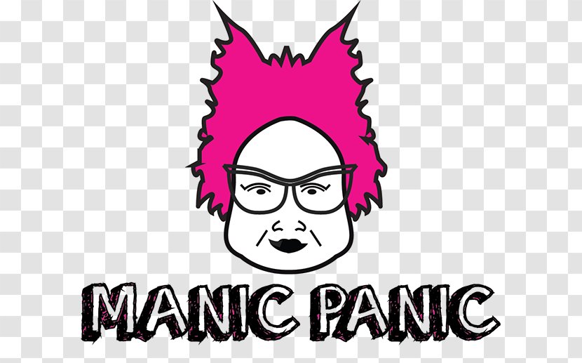 Manic Panic Laughter Cartoon Clip Art - Face - Fictional Character Transparent PNG