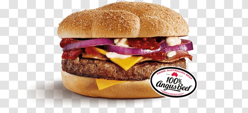 McDonald's Quarter Pounder Hamburger Cheeseburger Big Mac Angus Cattle - Whopper - Salad Transparent PNG