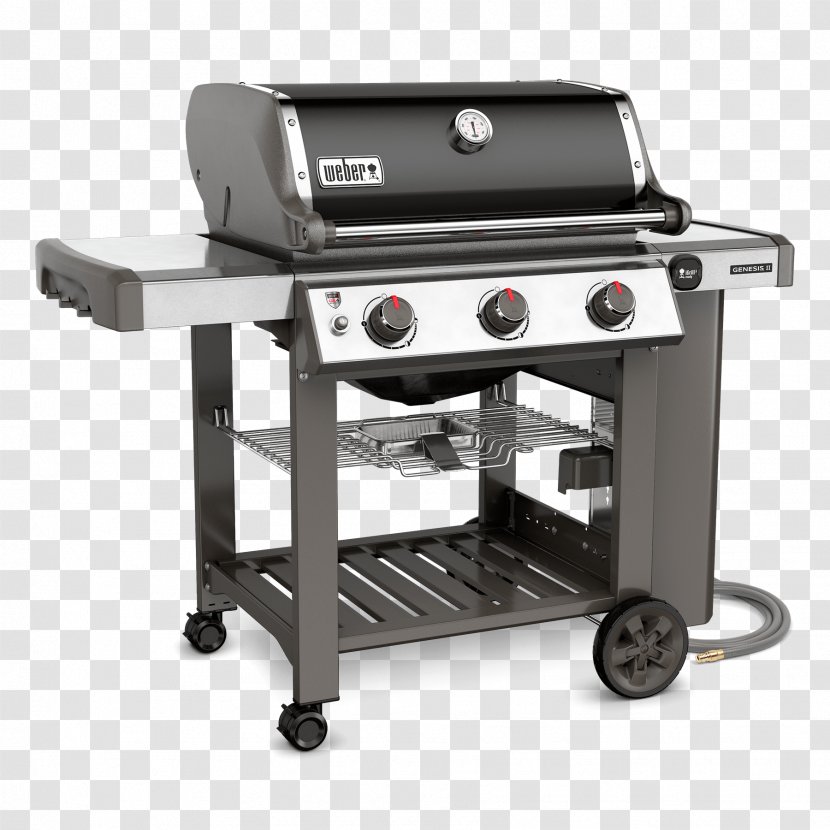 Barbecue Weber Genesis II E-310 S-310 Natural Gas Propane - Grilling Transparent PNG