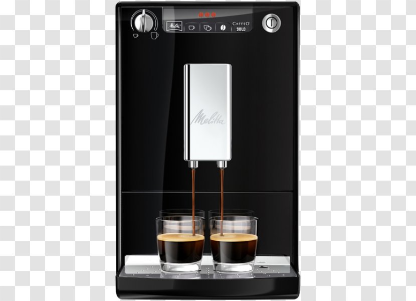 Coffeemaker Espresso Melitta CAFFEO SOLO - Home Appliance - Kettle Container Transparent PNG
