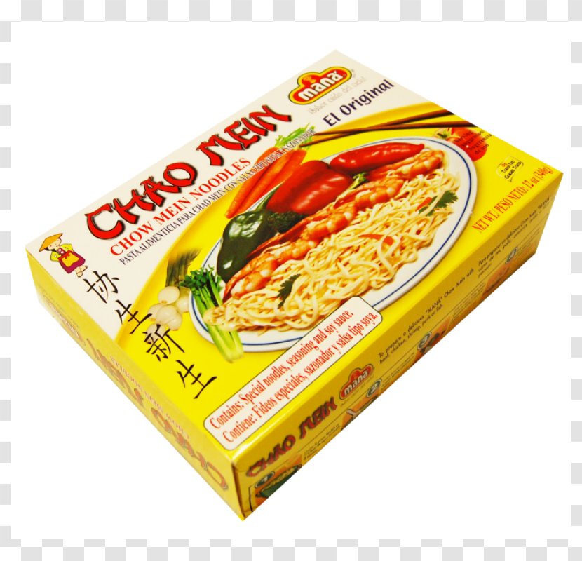 Chow Mein Spaghetti Vegetarian Cuisine Fast Food Recipe - European - Noodel Transparent PNG