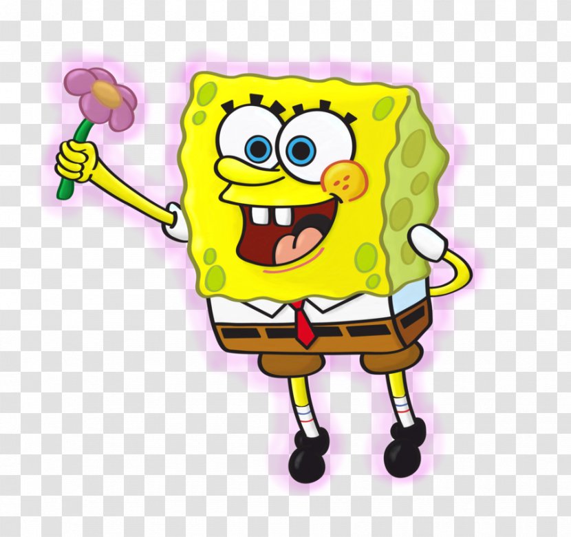 Sandy Cheeks Patrick Star Drawing Flower - Area - Spongebob Transparent PNG