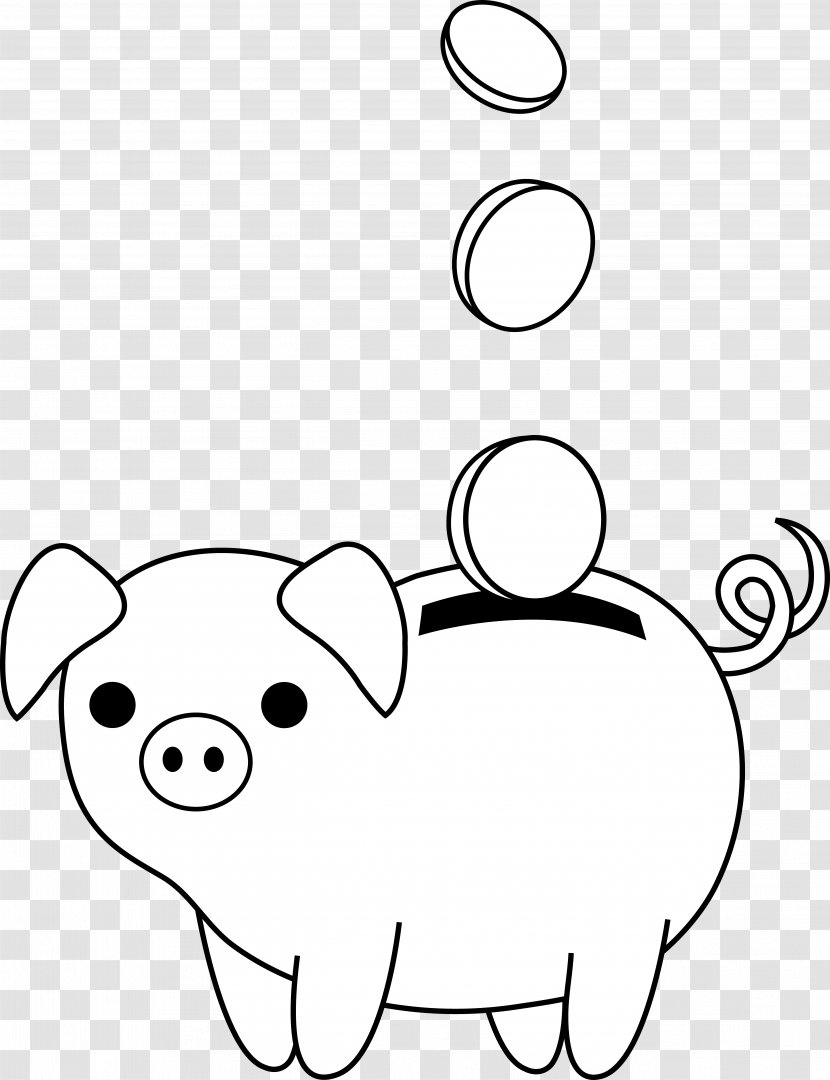 Pig Farm Nutsdier Clip Art - Nose - Piggy Bank Transparent PNG