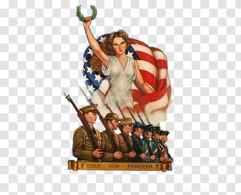 United States Army Recruiting Command Second World War Uncle Sam - Statue Of Liberty And American Soldiers Transparent PNG