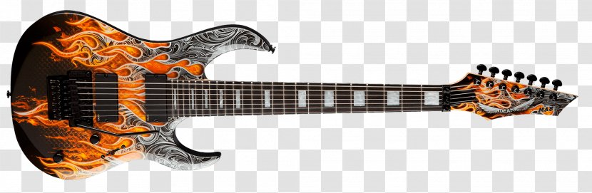Seven-string Guitar Dean Guitars Electric Musical Instruments - Accessory Transparent PNG