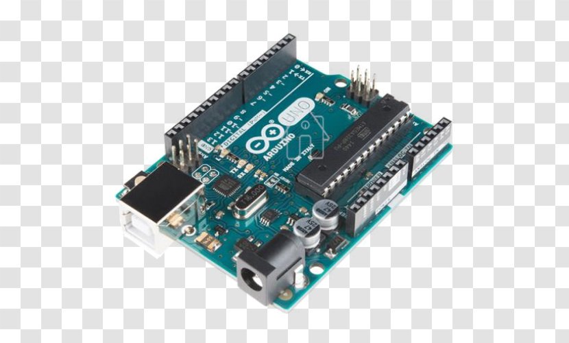 Arduino Uno ATmega328 Electronics Microcontroller - Technology - Advanced Projects Transparent PNG