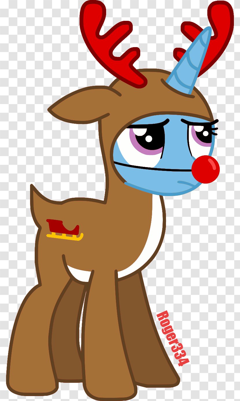 Pony Sunset Shimmer Trixie Sweetie Belle Reindeer Transparent PNG