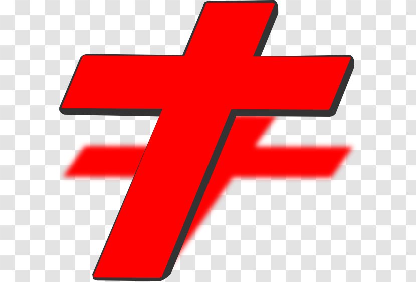 Logo Symbol Font - Red Cross Transparent PNG