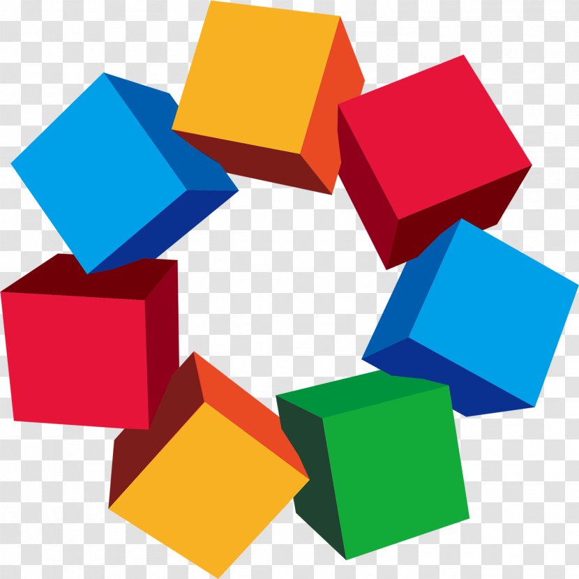3D Computer Graphics Illustration - 3d Modeling - Round Cube Transparent PNG