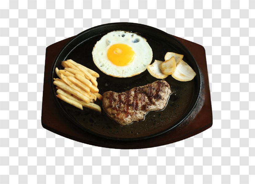 Full Breakfast Sirloin Steak Beefsteak Pho Dish - Soup - Betel Nuts Transparent PNG