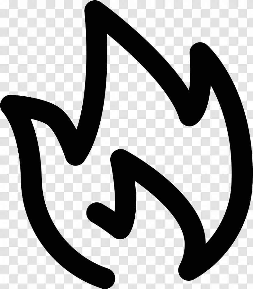 Finger Line White Logo Clip Art - Symbol - Hot Transparent PNG