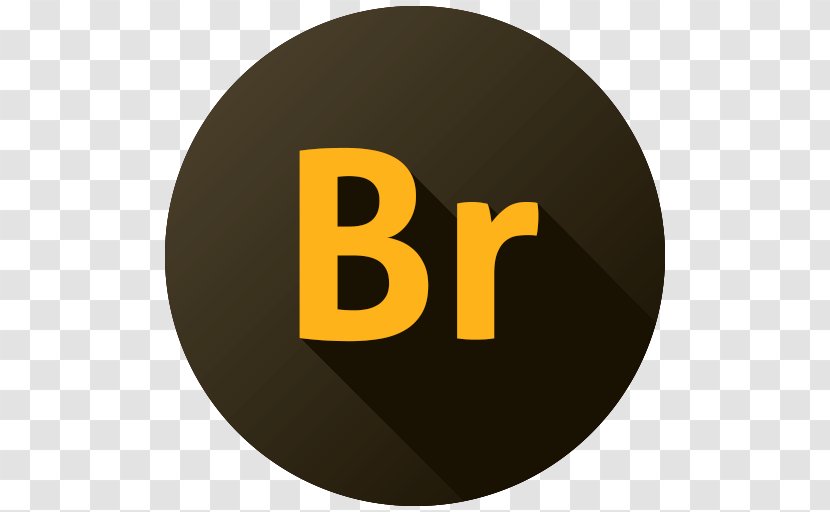 Text Brand Yellow - Logo - Adobe Bridge Transparent PNG