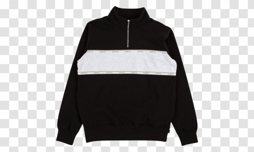 Sleeve Sweater Bluza Jacket Outerwear - Sweatshirt - Reebok Half Zip Transparent PNG