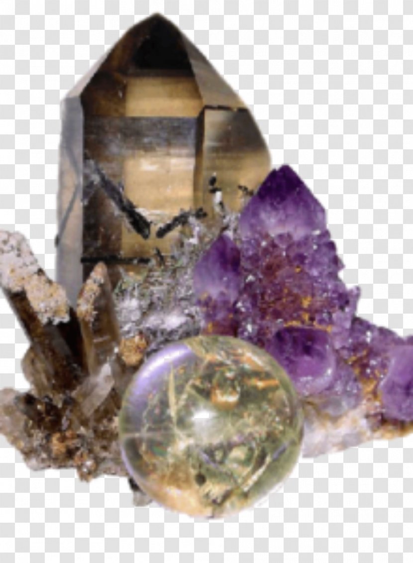 Metal-coated Crystal Mineral Rock Quartz - Crystallization - Crystals Transparent PNG