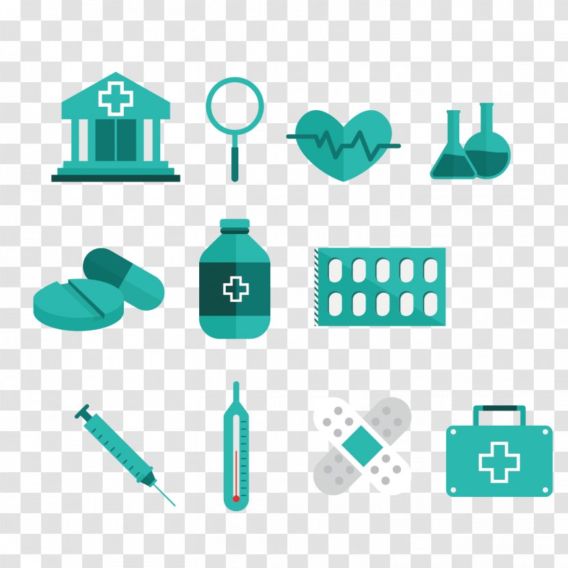 Icon - Flat Design - Vector Green Hospital Doctor Transparent PNG