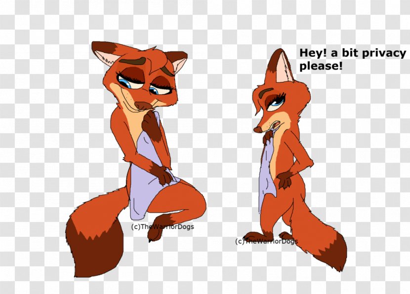 Red Fox Nick Wilde Dog Drawing - Canidae - Natural Jungle View Transparent PNG