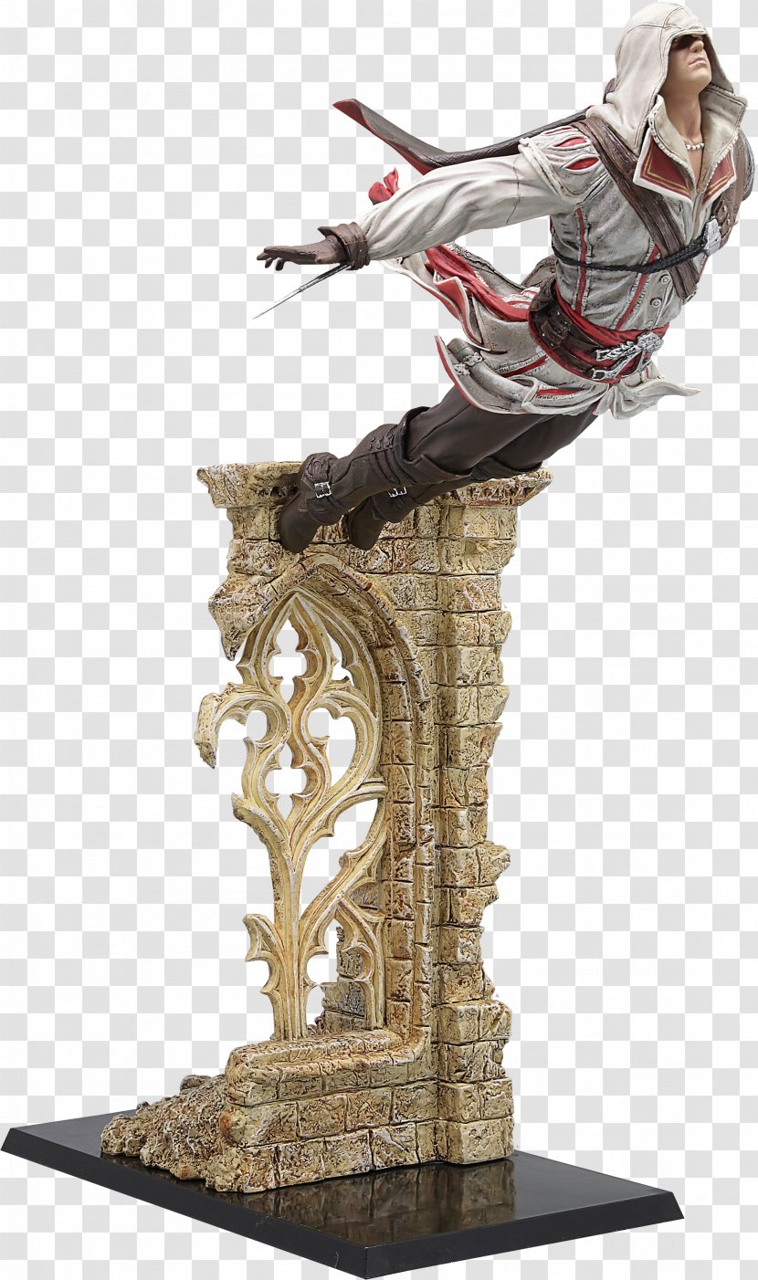 Assassin's Creed III Creed: Origins Syndicate Ezio Auditore - Sculpture Transparent PNG