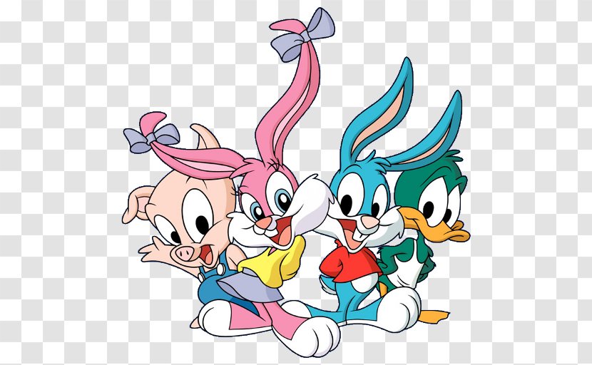 Plucky Duck Babs Bunny Looney Tunes Cartoon - Deviantart - Character Transparent PNG