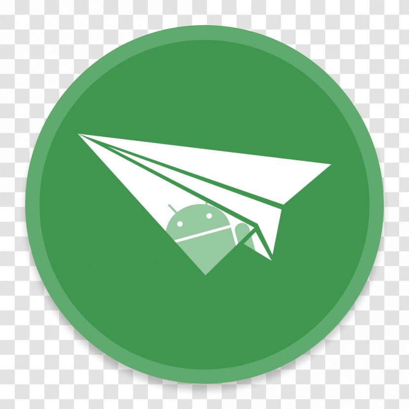 Grass Triangle Symbol - Android - AirDroid Transparent PNG