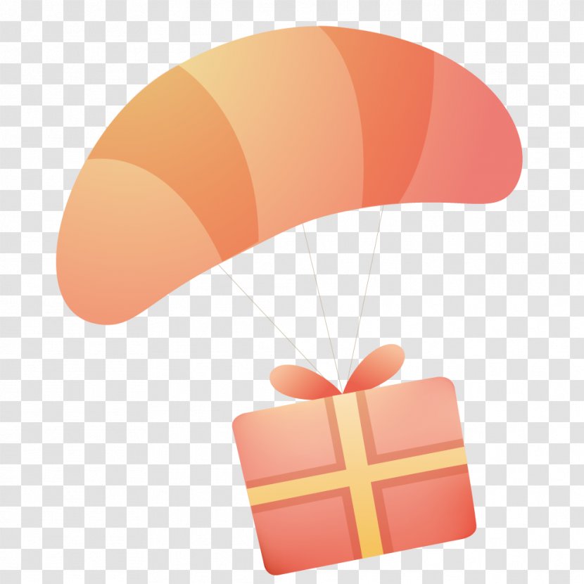 Gift Clip Art - Parachute - Gifts Under The Transparent PNG