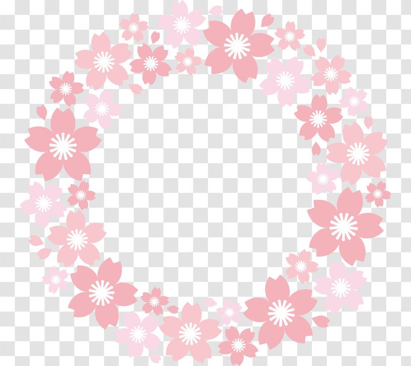 Flower Download - Point - Pink Floral Decoration Transparent PNG