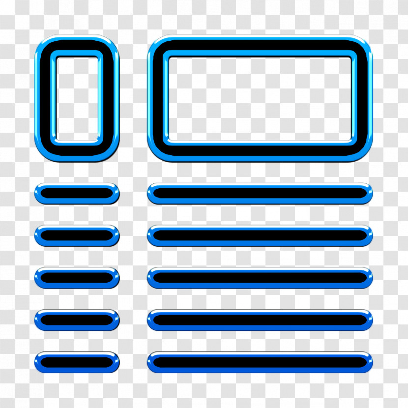 Wireframe Icon Ui Icon Transparent PNG