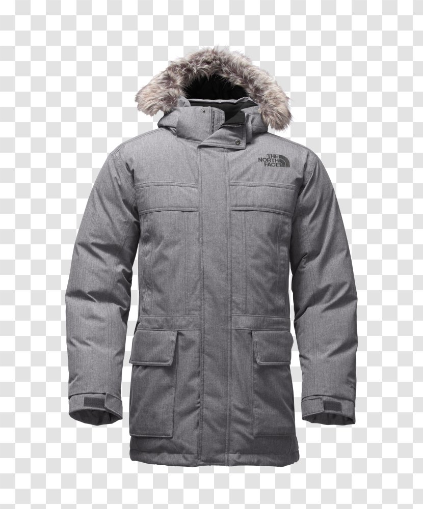 Parka The North Face Jacket Down Feather Clothing - Sleeve Transparent PNG