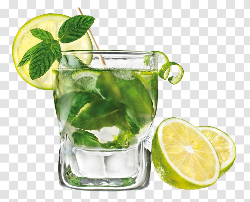 Mojito Cocktail Drink Juice Transparent PNG