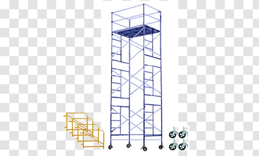 Scaffolding Architectural Engineering Shoring Stairs Warehouse - Structure Transparent PNG