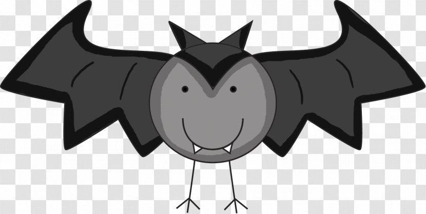 First Grade Bat Writing School Clip Art - Black And White - Halloween Transparent PNG