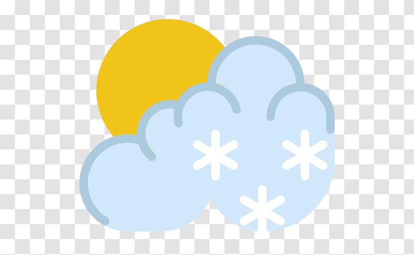 Cloud Snow Clip Art - Yellow - Cartoon Icon Transparent PNG