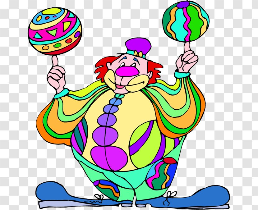 Clown Juggling Cartoon Clip Art - Jester Transparent PNG