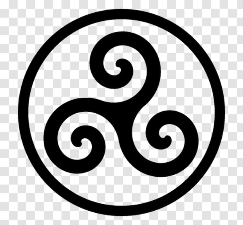 Triskelion Celtic Knot Symbol Celts Crone - Triple Goddess Transparent PNG