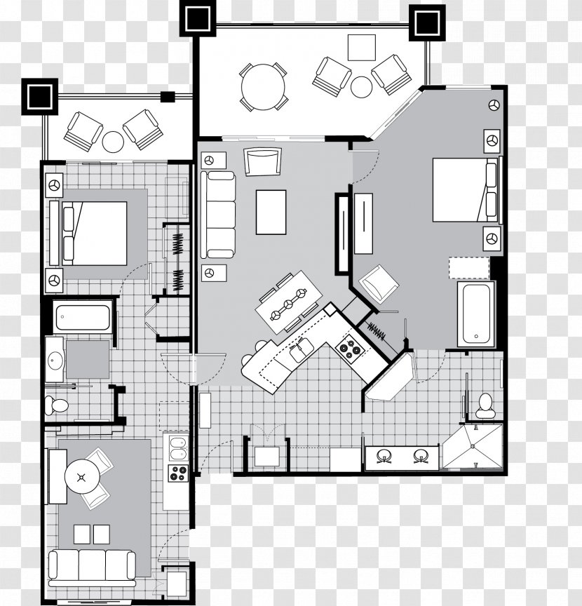 Floor Plan Architecture Branson House Transparent PNG