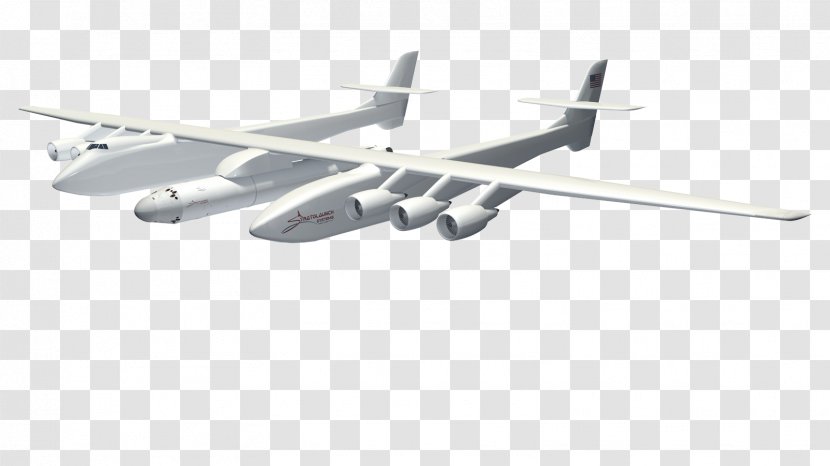 Scaled Composites Stratolaunch SpaceShipTwo Systems Air Launch - Plane Transparent PNG