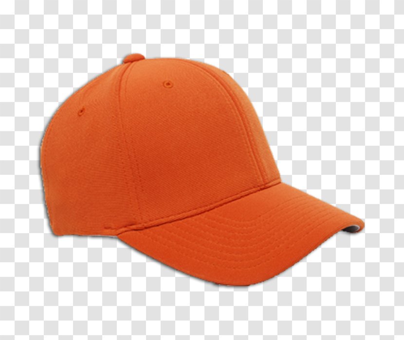 Baseball Cap Orange Color - Polyester - Custom Embroidered Caps Transparent PNG