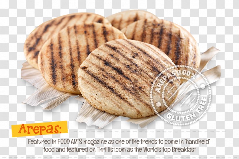 Arepa Cachapa Amaize Frybread - Flatbread - Bread Transparent PNG