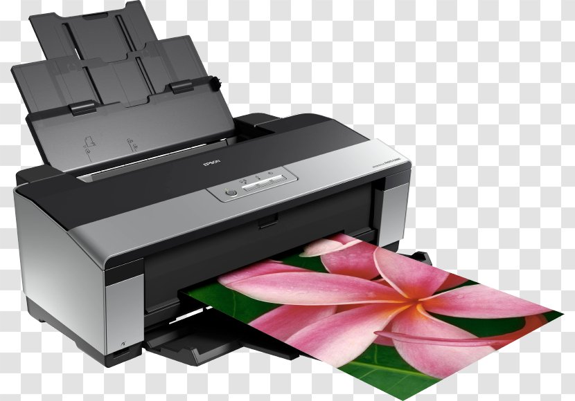 Inkjet Printing Epson Stylus Photo R2880 Printer Continuous Ink System - Driver Transparent PNG