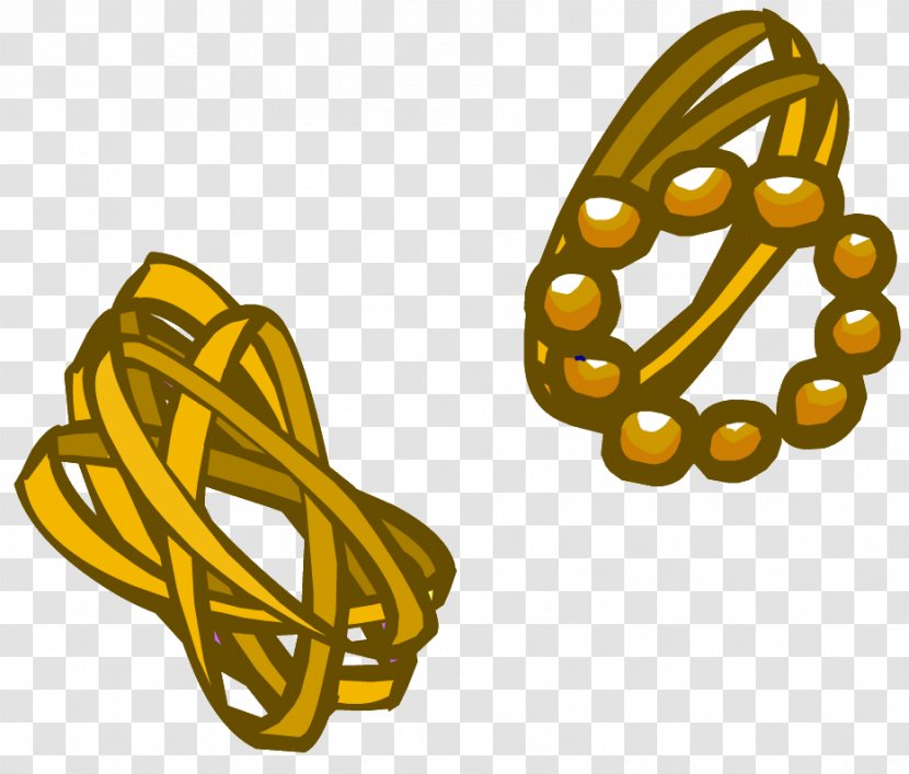 Club Penguin Wikia Bracelet Gold Transparent PNG